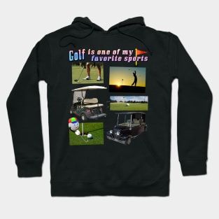 Golf Shirt "GOLF IS ONE OF MY FAVORITE SPORTS" Golfer gifts Hoodie